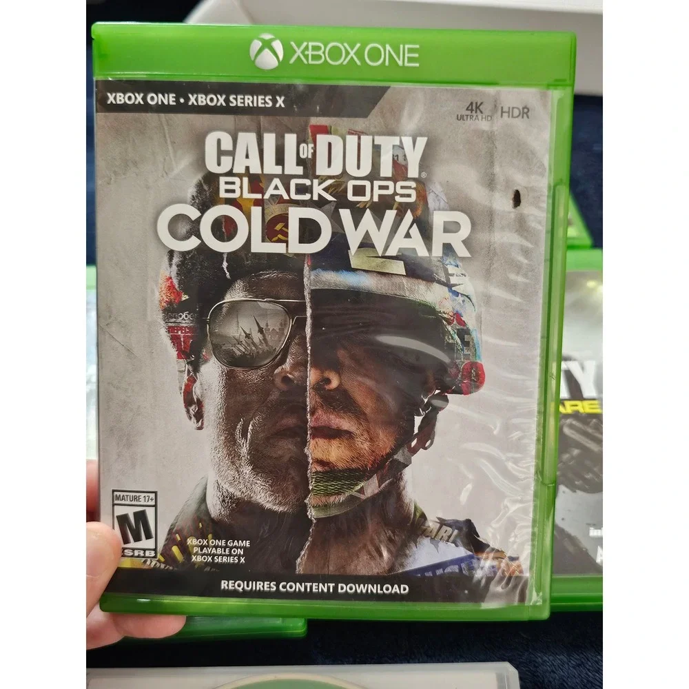 Xbox One Game Lot Call of Duty Modern Warfare Cold War Mass Effect Watch Dogs 2
